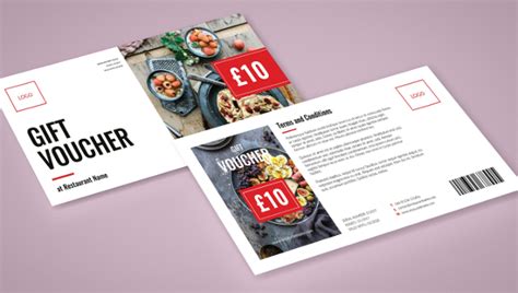 Restaurant Gift Voucher Template - 21+ Free & Premium Download