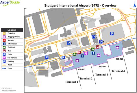 Stuttgart Airport Terminal Maps