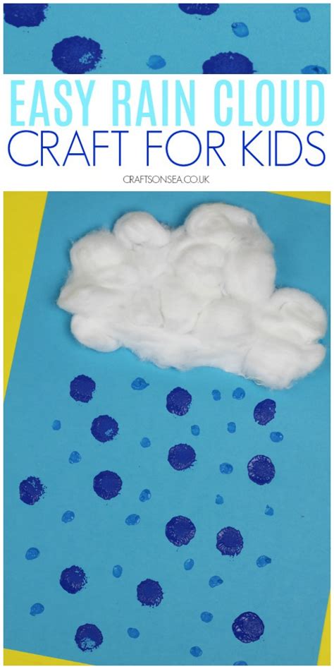 Easy rain craft for kids – Artofit