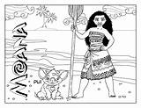 Moana Coloring Pages – Printable FREE sketch template