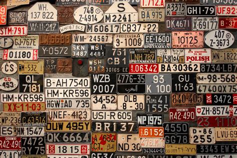 History of Car Number Plates in The UK - Number Plate Clinic