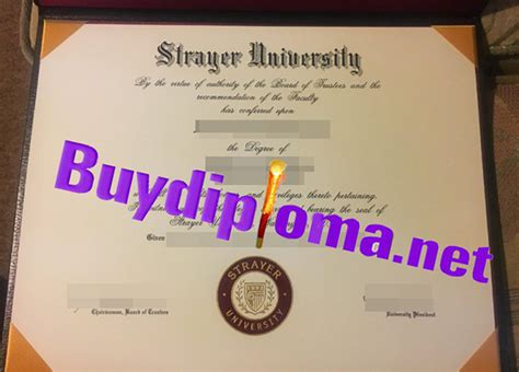 How Much Does A Fake Strayer University Degree Cost? | Fake College ...