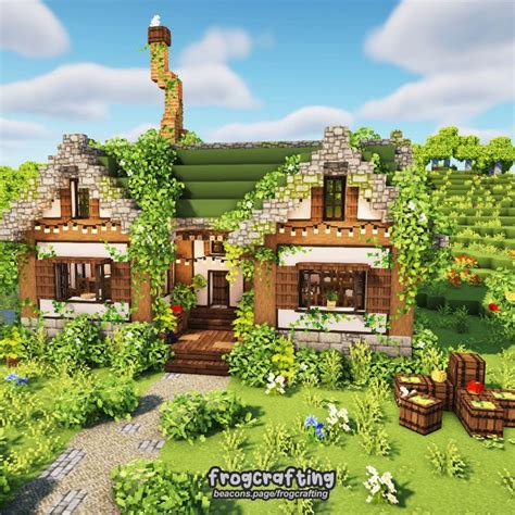 frogcrafting ♡ | Minecraft cottage, Minecraft houses, Minecraft architecture