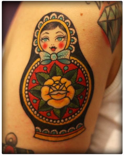 lovely day: tattoo love - matryoshka dolls