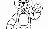 Fnaf Coloring Pages Golden Freddy At Getcolorings Free Printable  sketch template