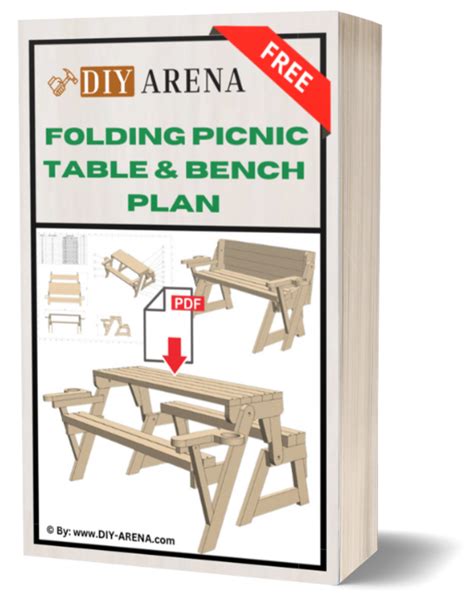Thank You Folding Picnic Table and Bench Download1 - DIY Arena