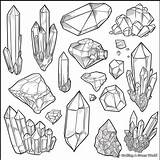 Crystal Coloring Pages  Free & Printable sketch template
