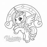 Unicorn Rainbow Coloring Pages Free Page  Vrogueco sketch template