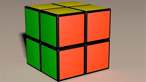 3D file 2x2 Rubik's Cube 🧩・3D printable model to download・Cults