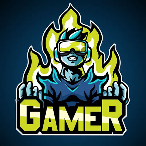 Gamer Logo Vector Art, Icons, and Graphics for Free Download