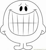 Smile Coloring Pages sketch template