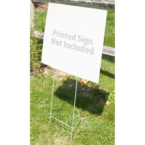 Set of 10, Real Estate Sign Stakes, H-Post Design, Yard Sign Stands for ...