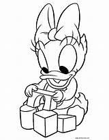 Coloring Pages Baby Disney Characters sketch template