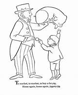 BlueBonkers Rhymes Coloring Page Sheets Market To 1  sketch template