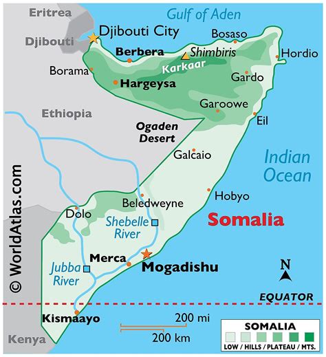 Somalia Maps & Facts - World Atlas