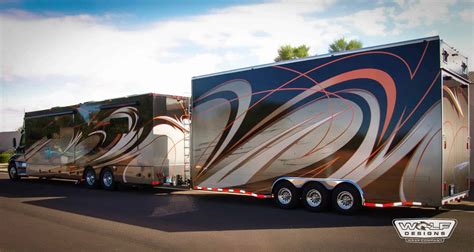 Motorhome Wrap Graphics - Wolf Designs