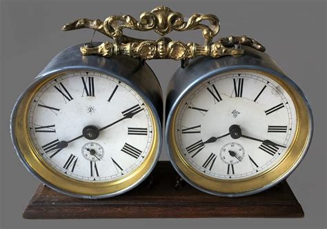 Junghans Antique Chess Clock - www.chessantiques.com