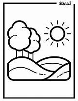 Create A Coloring Book In Stencil  Keeping The Kids Busy During sketch template