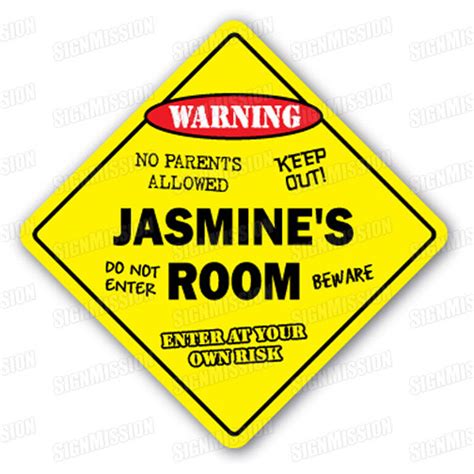 JASMINE'S ROOM SIGN Kids Bedroom Decor Door Children's - Etsy