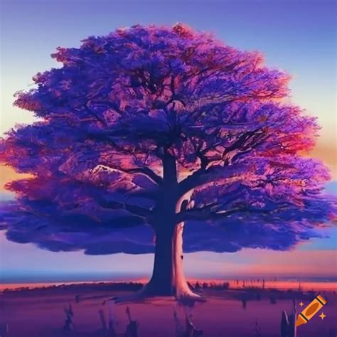 Tree in a peaceful environment
