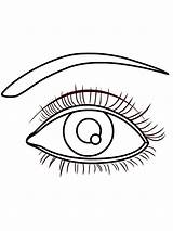 Eyes coloring Pages sketch template