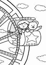 Ferris Wheel Coloring Pages  Home sketch template