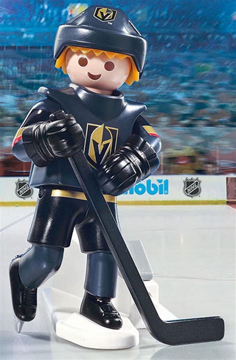 Playmobil NHL Hockey Sports Action NHL Las Vegas Golden Knights Player Set 9394 - ToyWiz