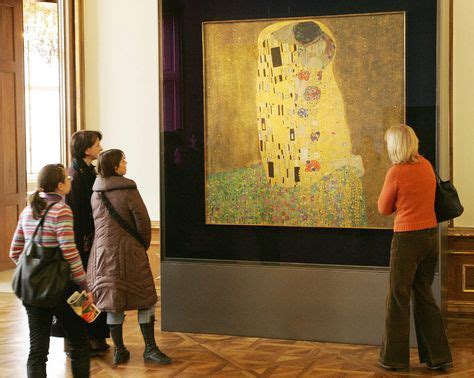 Klimt's "The Kiss" at the Belvedere, Vienna | Fine art painting, Dream artwork