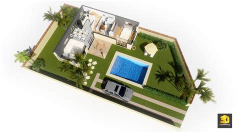 plan de vente maison - villas gabriel - 3DGRAPHISTE.FR
