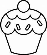 Muffin Coloring Page At GetColoringscom  Free Printable Colorings sketch template