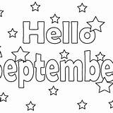 September Coloring Pages Printable For Free Download sketch template