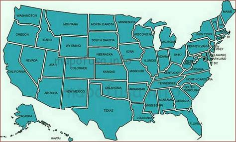 Arizona State Map of Usa – Map of Usa – World Map