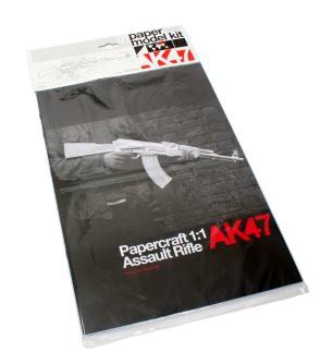 If It's Hip, It's Here (Archives): Funky Find Of The Week: Paper AK-47 Assault Rifle Kit