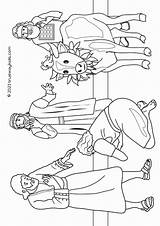 Pablo Y Bernabé En Listra  Lección Bíblica Para Niños Trueway Kids sketch template