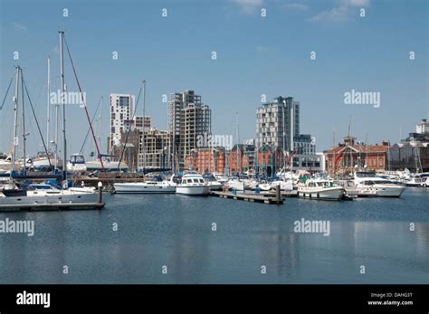 Ipswich waterfront and marina, Ipswich, Suffolk, UK Stock Photo - Alamy