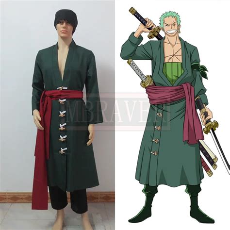 One Piece Roronoa Zoro cosplay costumes-in Anime Costumes from Novelty & Special Use on ...