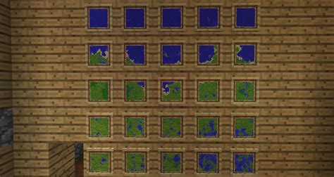 I made a mural using maps in item frames : Minecraft