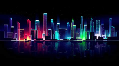 Neon Cyberpunk City Live Wallpaper - MoeWalls