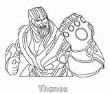 Thanos Coloring Pages  Best For Kids sketch template