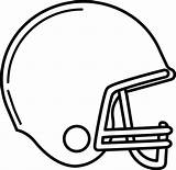 Football Helmet Coloring Page Front View sketch template