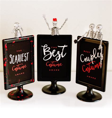 DIY Halloween Costume Contest Awards + Free Printables // Hostess with ...