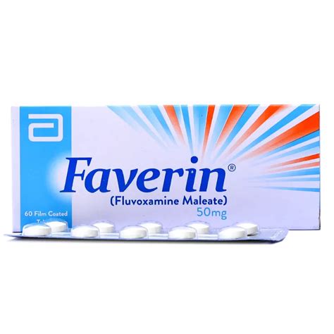 Faverin 50mg Tablets Uses, Side effects & Price in Pakistan