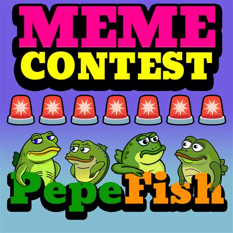 🚨 #MEME CONTEST ALERT - PepeFish - Medium