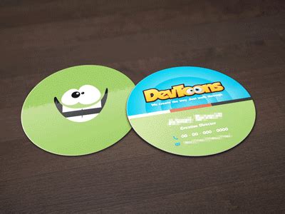 DevToons Business Cards by bozor.io on Dribbble