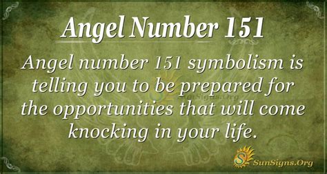 Angel Number 151 Meaning: Your Belief System - SunSigns.Org