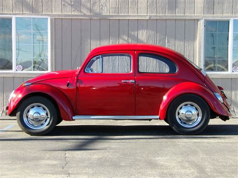 1962 VW Beetle Classic Red - Classic Volkswagen Beetle - Classic 1962 ...