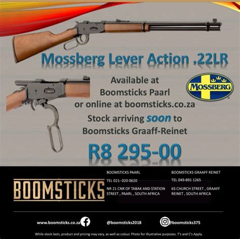 MOSSBERG MOD 464 LEVER ACTION, R 8,295.00