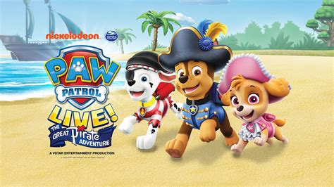 PAW Patrol Live! "The Great Pirate Adventure" Tickets | Asheville, NC | Nov. 18, 2023 - SFGATE