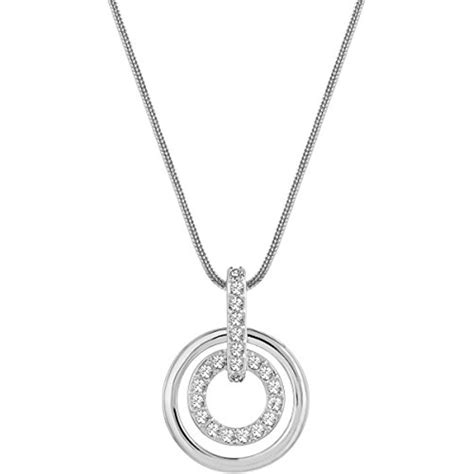 Swarovski Circle Pendant 681251 | Womens jewelry necklace, Unique silver jewelry, Circle pendant