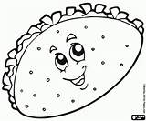 Mexican Taco Coloring Page You Can Use Our Amazing Online Tool To color  sketch template